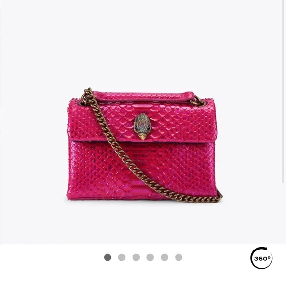 ***Make an offer!** NWT Kurt Geiger Medium Leather Kensington Bag Crossbody - Picture 7 of 9